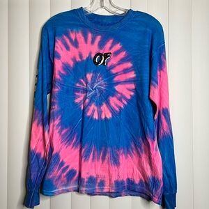 Odd Future Blue and Pink Spiral Long Sleeve
